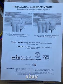 Topway Global TGI-WIN-445 Reverse Osmosis System N. O. S. Made in U. S. A