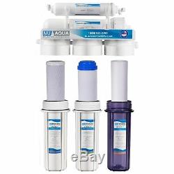 US Aqua Platinum Series 5 Stage 100GPD Reverse Osmosis System Water Filtration