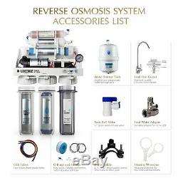 Ukoke 6 Stages Reverse Osmosis, Water Filtration System, 75 GPD with Pump