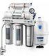 Ukoke Uwfs01l 6 Stages Reverse Osmosis Water Filtration System, 75 Gallon, White