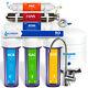 Ultraviolet Reverse Osmosis Water Filtration System Clear With Gauge 100 Gpd