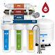 Ultraviolet Reverse Osmosis Water Filtration System Ro Uv With Gauge 100gpd