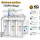 Under Sink 5 Stage Reverse Osmosis Drinking Water Filter System 75gpd Purifier N