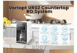 Vortopt Countertop Reverse Osmosis Water Filter System 5 Stage UV RO System