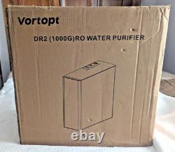 Vortopt DR2 Reverse Osmosis System Water Filter/Under Sink Water Purifier (NEW)