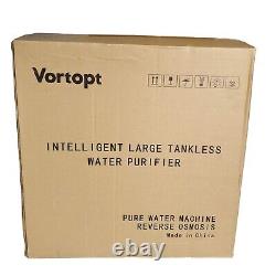 Vortopt QR03 Tankless Under Sink Reverse Osmosis Filter System 600GPD Purifier