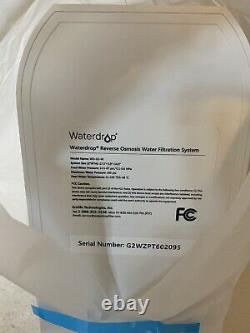 WATERDROP G2 Under Sink Reverse Osmosis Water Filtration System Model # WD-G2-W