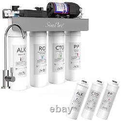 WP2-400GPD UV Alkaline pH+ Remineralization Water Filter Reverse Osmosis System