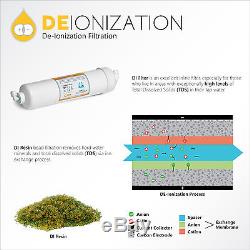 Water Filter System Reverse Osmosis Filtration Drinking Home DI Deionization EXP
