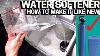 Water Softener Cleaning U0026 Restore It Like New Don T Skip This Easy Maintenance