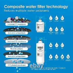 WaterdropTankless Reverse Osmosis Water Filtration System, 600 GPD, Smart Panel