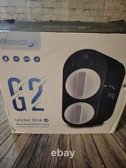 Waterdrop G2 Black Reverse Osmosis System, Tankless, 7 Stage Filtration, 400 GPD