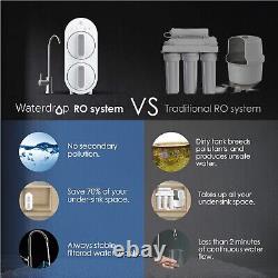 Waterdrop G2 Reverse Osmosis Water Filtration System, 400 GPD, Tankless