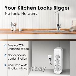 Waterdrop G3 Reverse Osmosis Water Filter System, With Smart display faucet