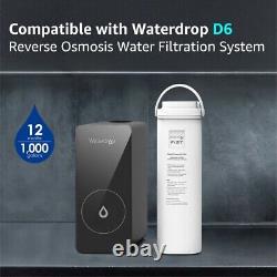 Waterdrop Refurbished D6 Reverse Osmosis System with WD- D6RF, 2 Filters, 2 Year