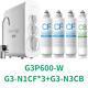 Waterdrop Refurbished G3p600 Reverse Osmosis Water Filter With N1cf&n3cb, 2 Year