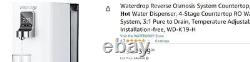 Waterdrop Reverse Osmosis System Countertop, ? Water Dispens