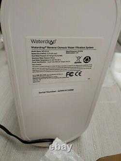 Waterdrop Reverse Osmosis Water Filtration System, Tankless 400 GPD WD-G2-W NEW