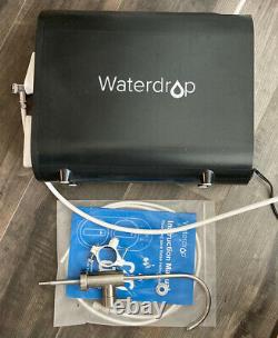 Waterdrop Tankless Reverse Osmosis System TDS Reduction 400 GPD Fast Flow Black