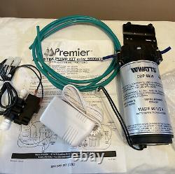 Watts Premier 560043 Filtration Booster Pump Kit Reverse Osmosis System New