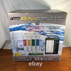 Watts Premier RO-PURE Reverse Osmosis System Tank, Module & 4 Filters WP-R04 NIB