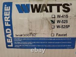 Watts W-525 5 Stage RO Reverse Osmosis Water Filter System Kit New USA 50 GPD