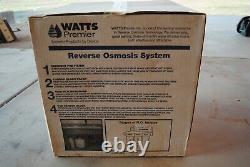 Watts premier wp-4v reverse osmosis water filtration system new in the box