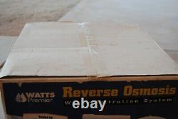Watts premier wp-4v reverse osmosis water filtration system new in the box