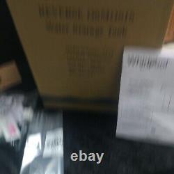 Whirlpool WHER25 Reverse Osmosis (RO) Filtration System With Chrome Faucet NEW