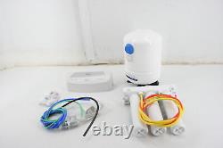 Whirlpool WHER25 Reverse Osmosis RO Filtration System w Chrome Faucet White