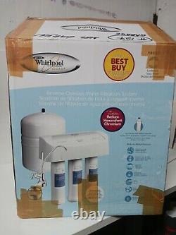 Whirlpool WHER25 Reverse Osmosis (RO) Filtration System with Chrome Faucet Ext