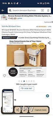 Whirlpool WHER25 Reverse Osmosis Water Filtration System
