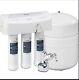 Whirlpool Wher25 Under Sink 3 Stage Reverse Osmosis Filter System Open Box New