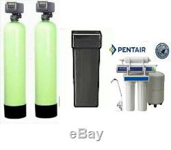 Whole House Bundle Catalytic Carbon, Water Softener & Pentair GRO-EN50 RO System