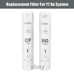 Y7P UV Reverse Osmosis System Countertop RO Water Filter Drinking Purification
