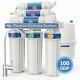 100gpd 6 Étape Alkaline Reverse Osmosis Drinking Water Filter System Purificateur