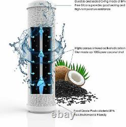 3 Étape 104.5 -inch Big Blue Water Filter Whole House Water Filtration System