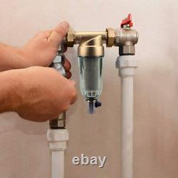 3 Étape 4.5 X 10 Grand Système De Filtre À Eau Pour Le Système D'adoucisseur D'eau À La Maison Entière