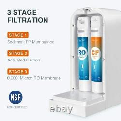 3-stage Simpure Y7 Distributeur De Filtre D'eau De Comptoir Uv Système D'osmose Inverse