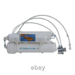4 Étages Alkaline Countertop Système De Purification De L'eau Ro Osmose Inverse, 100 Gpd