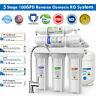 5 Étape 100gpd Reverse Osmosis Drinking Water Filtration Home Purifier System