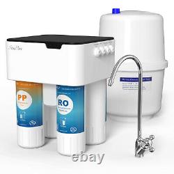 5 Étape Ph Alkaline Reverse Osmosis Drinking Water Filter System Faucet Purificateur