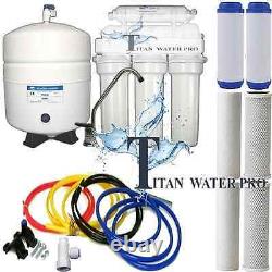5 Étape Système D'osmose Inverse Ro Filtre D'eau 100 Gpd Ro Eau Potable