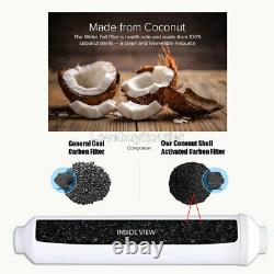 5 Stage Home Drinking Reverse Osmosis System Coconut Shell Filtre Carbone