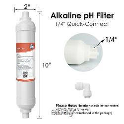 6 Étape 100 Gpd Alkaline Système De L'osmose Inverse Filtre D'eau Ensemble De 3 Ans 28 Pack