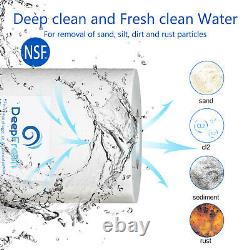 6 Étape 75gpd Osmose Inverse Ro Système Alcaline Filtration D'eau Potable Nsf