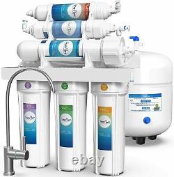 6 Étapes Osmose Inverse Système De Filtration D'eau Alcaline Extra 9 Filtres D'eau