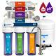 Alkaline Ultraviolet Reverse Osmosis Filtration System Clear + Gauge 100 Pib