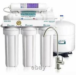 Apec Roes-ph75 Ph+ 75 Gpd 6-stage Alkaline Reverse Osmosis Water Filter System