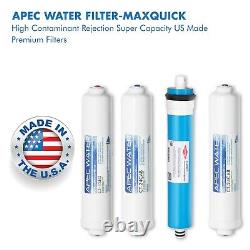 Apec Us Made 90gpd Filtre D'eau Complet Pour Système D'osmose Inverse Ro-quick90